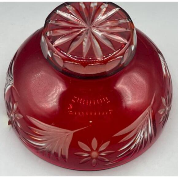 Badash Hand Cut Crystal Footed Bowl
5”H x 8”D W/Tag - Picture 2 of 7